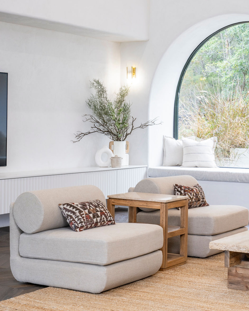 Amelia Lounge Piece Grey