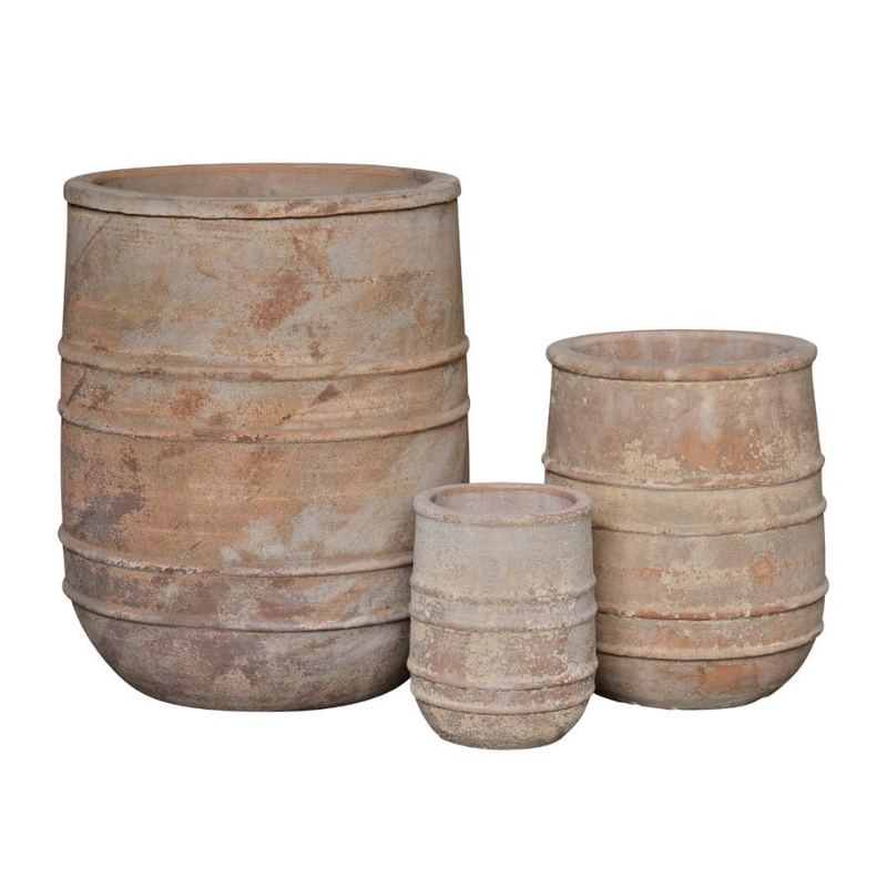 HS Terracotta Pots Set of 3