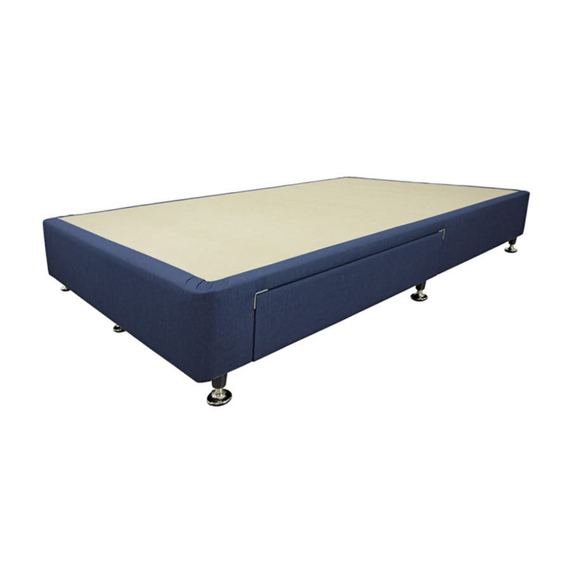 Double Designer 1 Draw Ensemble Bed Base Denim