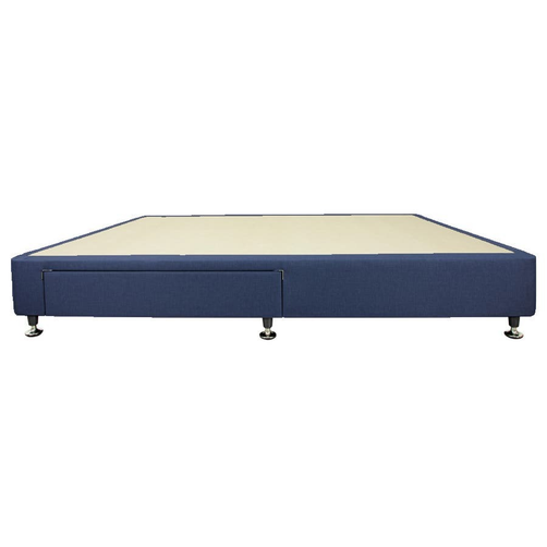 King Designer 1 Draw Ensemble Bed Base Denim