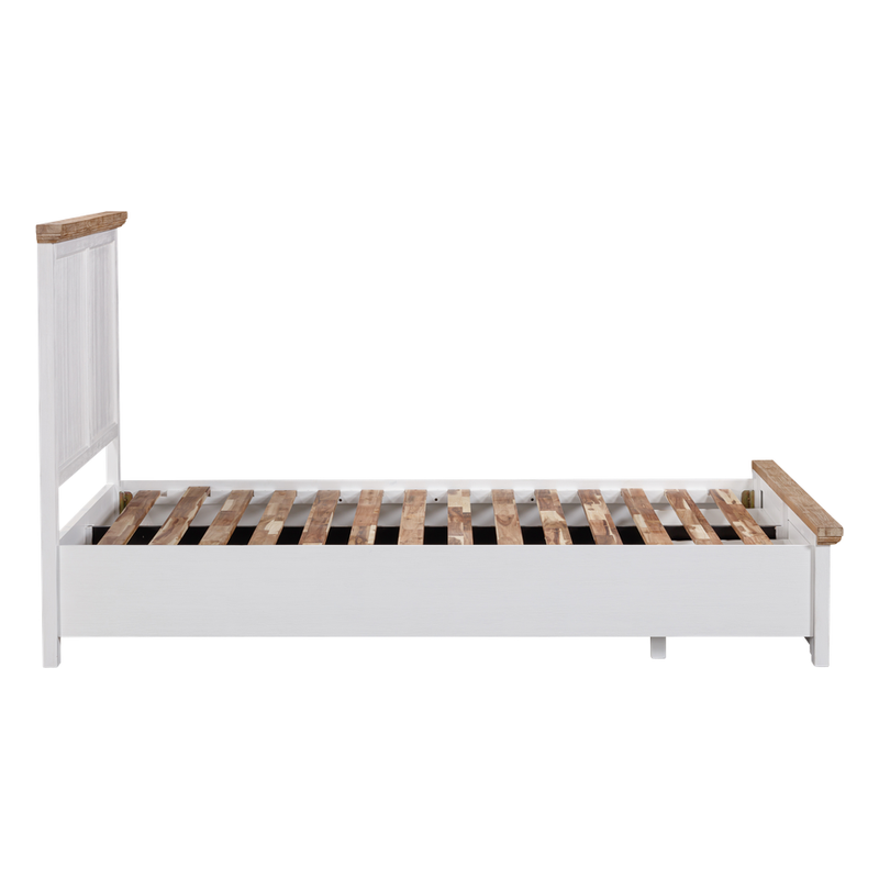 Clementine Two Toned King Bed