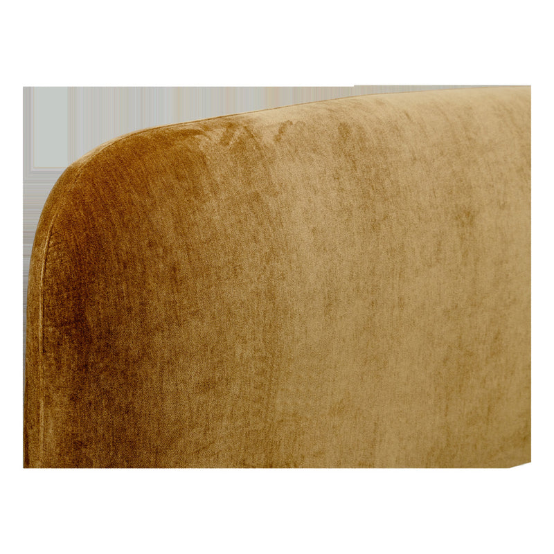 Harlow King Bed Ochre