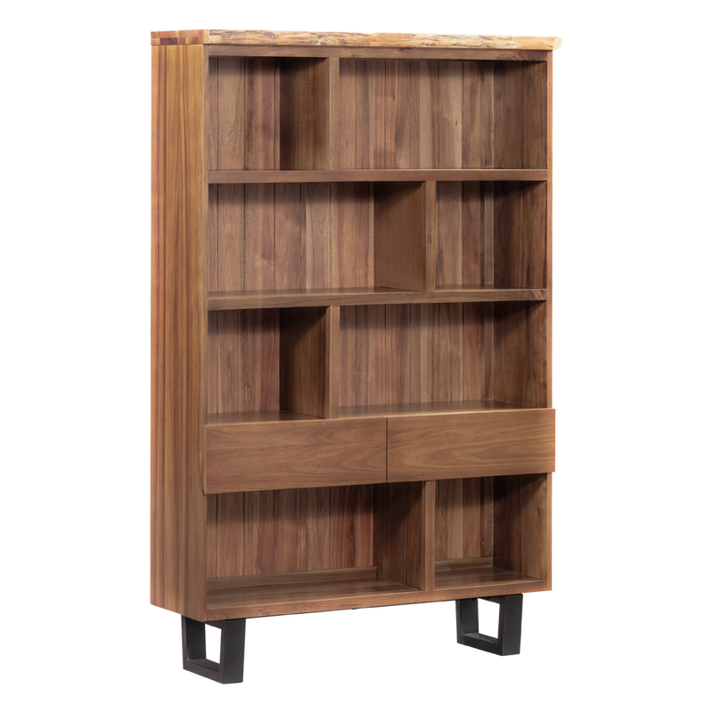 Abercrombie Bookcase 2 Drawers
