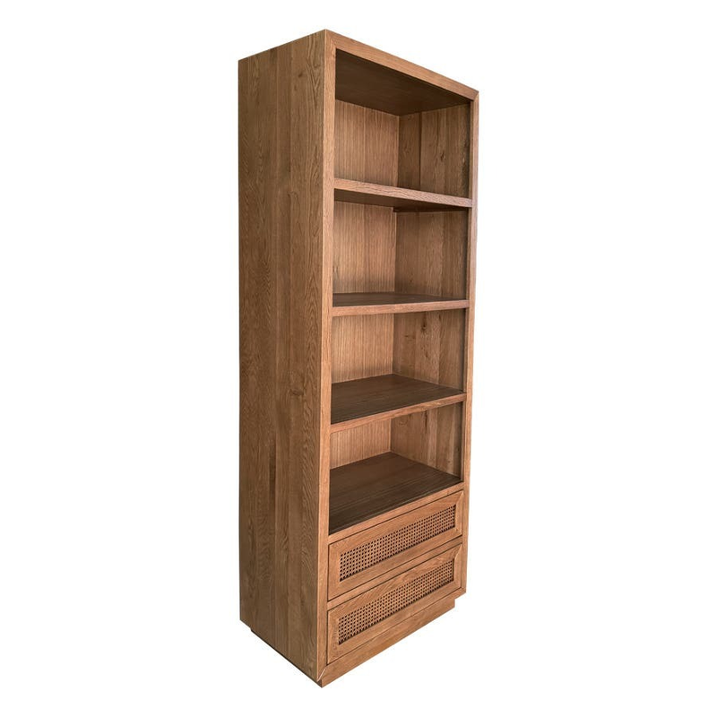 Bangalow 2 Drawer Bookcase