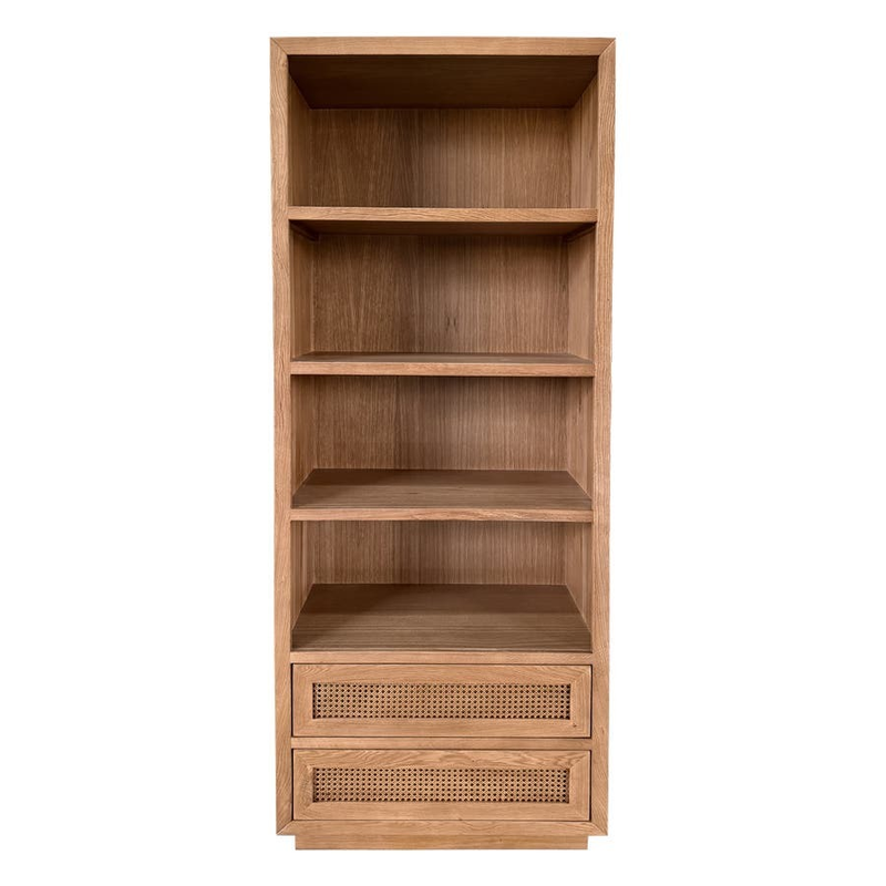 Bangalow 2 Drawer Bookcase