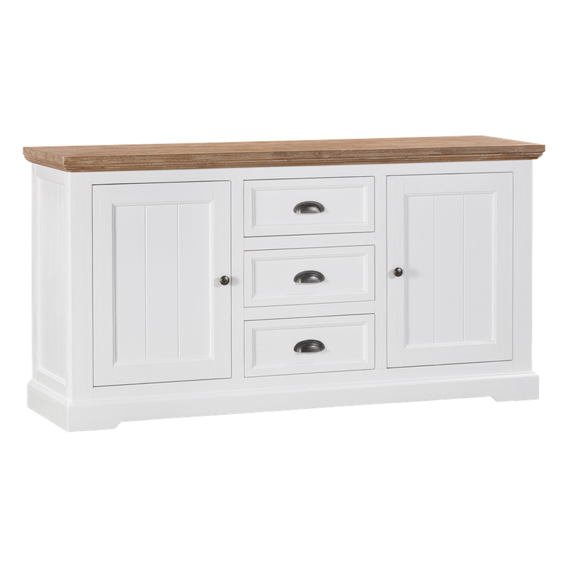 Clementine Two Toned Buffet 3drws 2drs