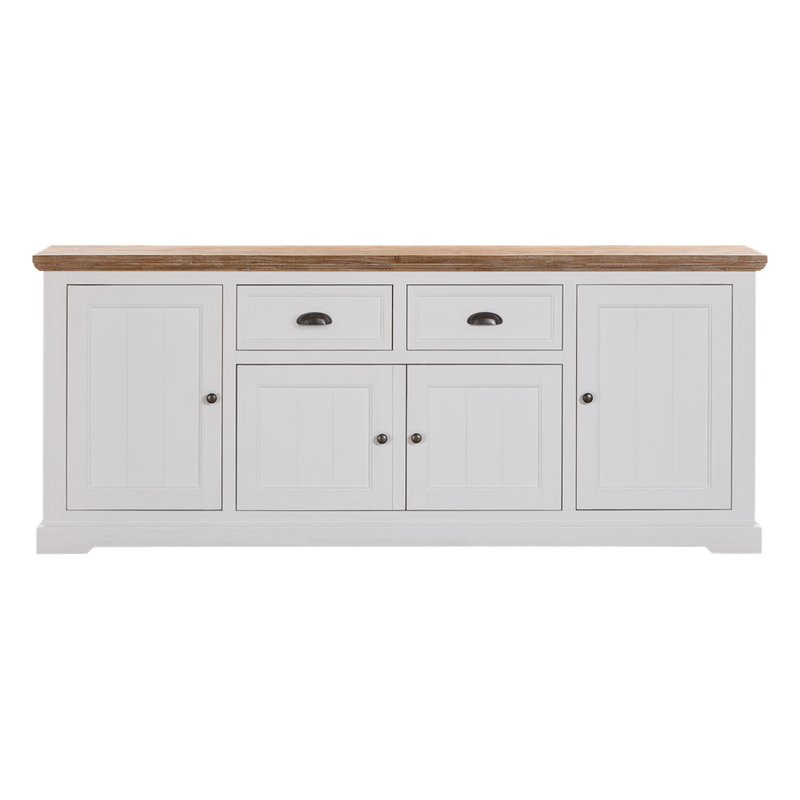 Clementine Two Toned Buffet 2drws 4drs