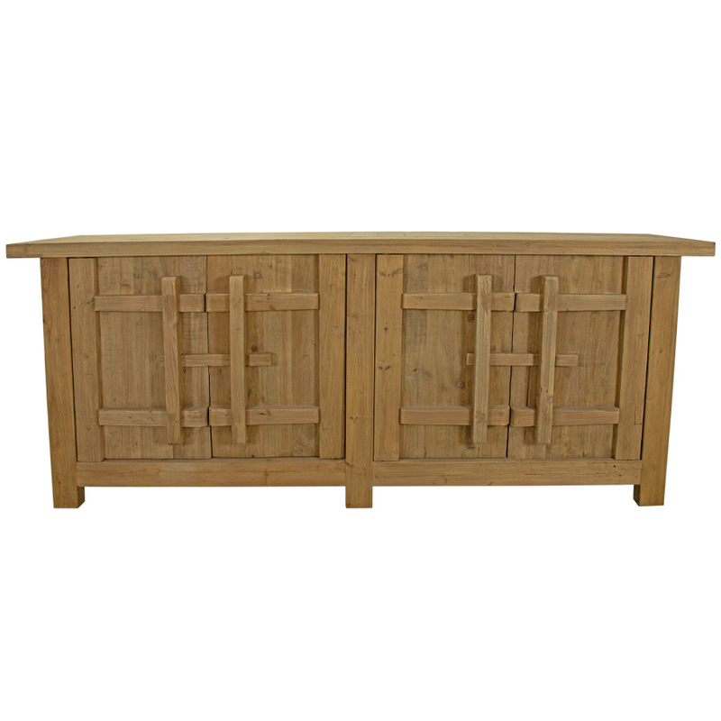 Lucca Rustic 4 Door Buffet