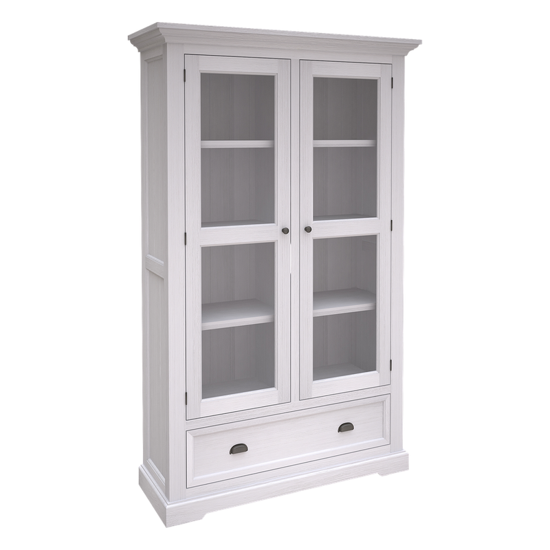 Clementine White Cabinet 2 doors