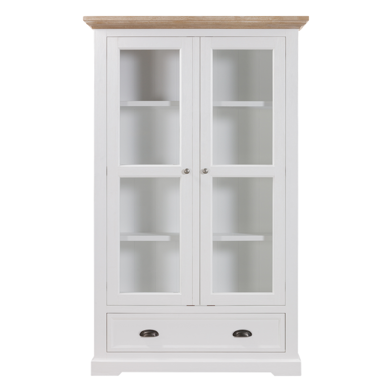 Clementine Two Toned Cabinet 2 doors