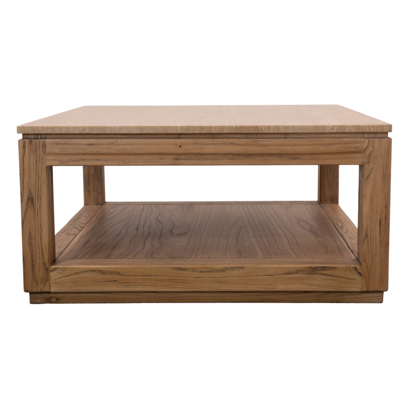 Monterrey Coffee Table Travertine Marble 1.2m