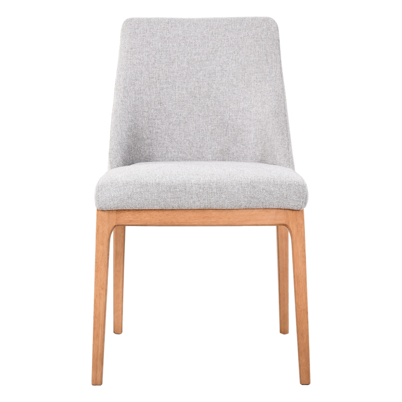Bryce Fabric Dining Chair Light Grey