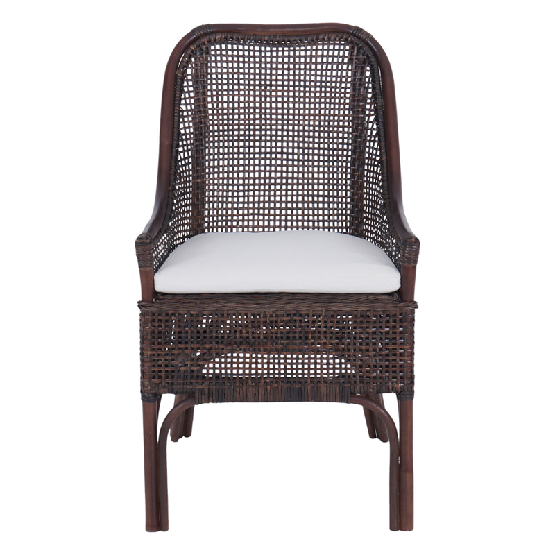 Franca Occasional Chair Rattan Brown