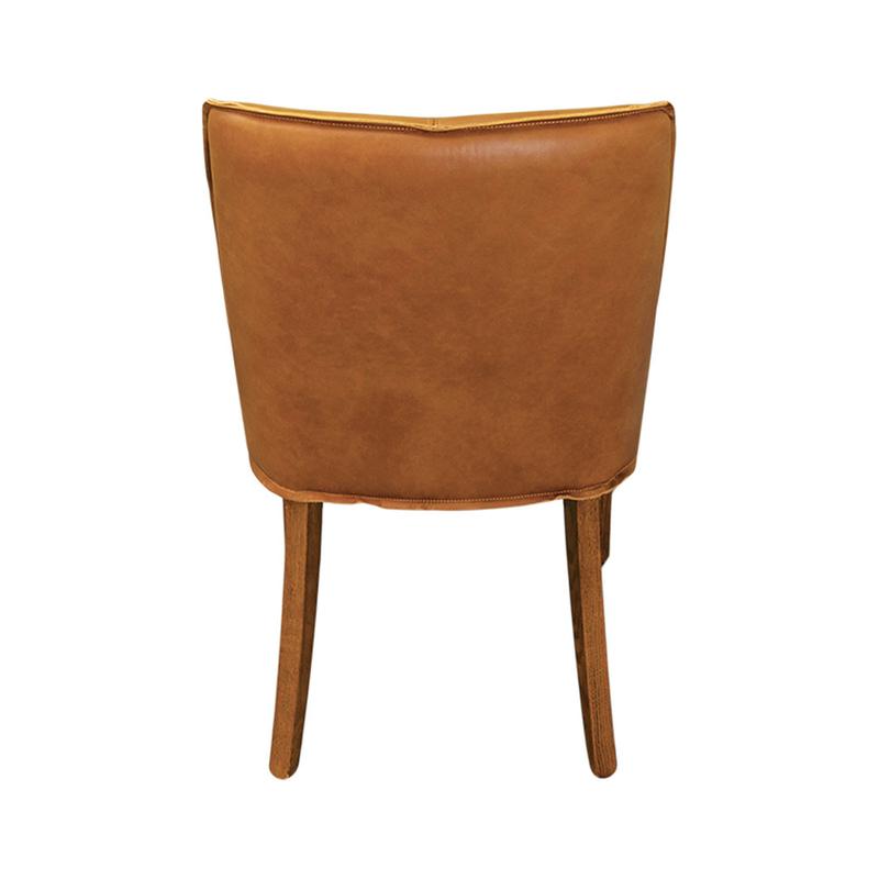 Guyra Tan Leather Dining Chair