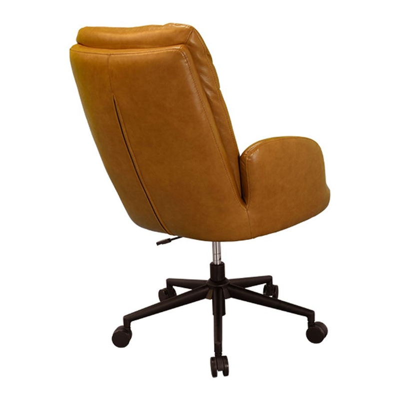 Corbett Caramel Office Chair