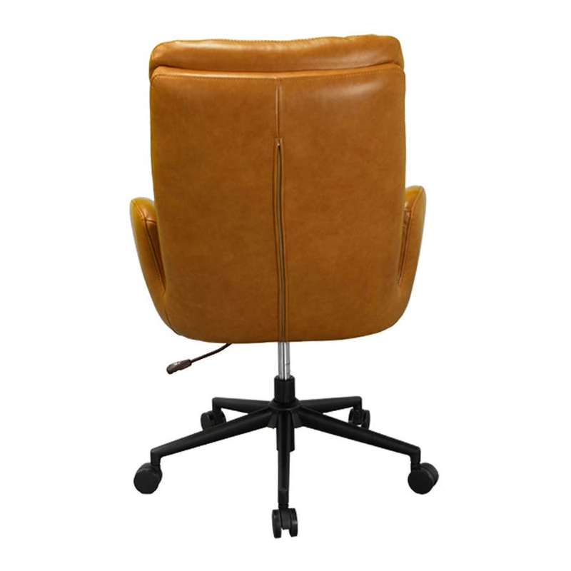 Corbett Caramel Office Chair