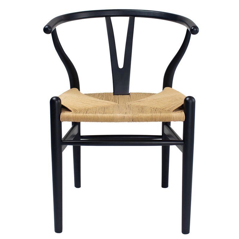Shore Wishbone Black Dining Chair
