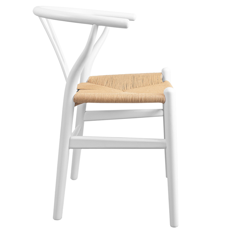 Shore Wishbone White Dining Chair