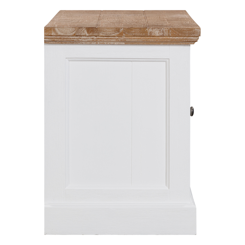 Clementine Two Toned Entertainment Unit 1.77m