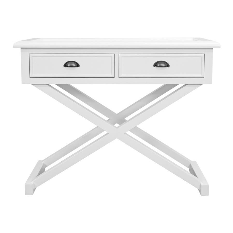 Northville 2drw Hall Table 1m White