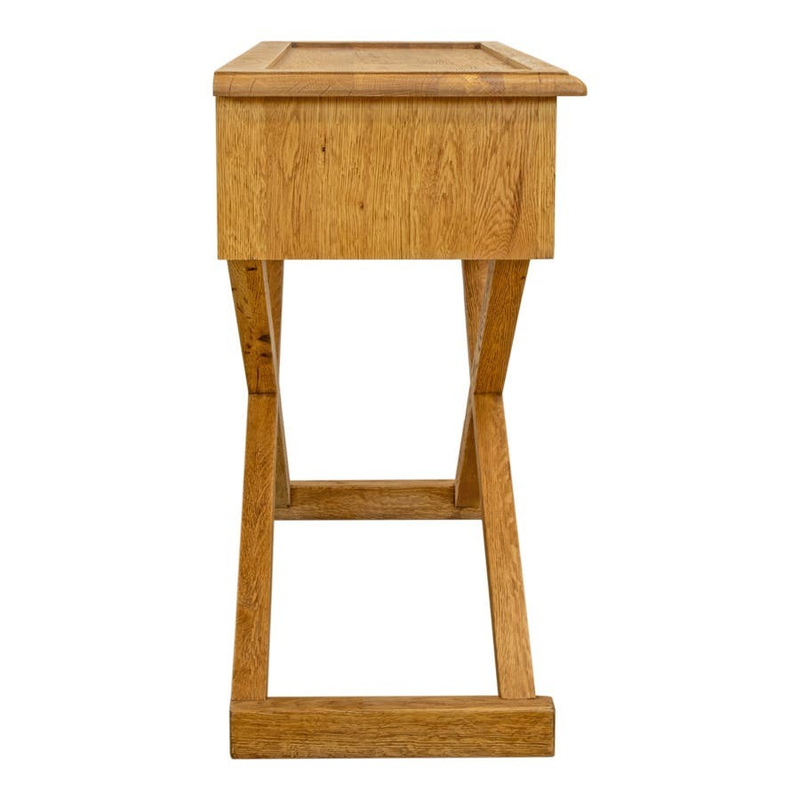 Northville 2drw Hall Table 1m Natural Oak