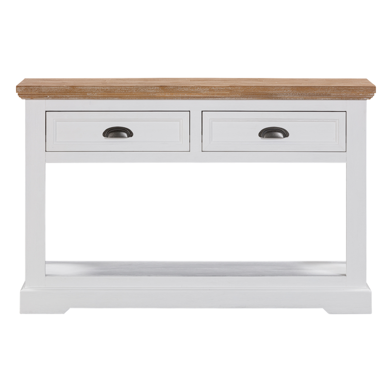 Clementine Two Toned 1.25m Hall Table