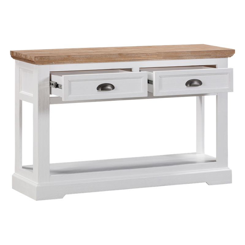 Clementine Two Toned 1.25m Hall Table