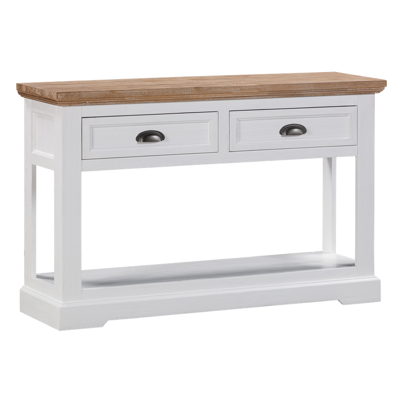 Clementine Two Toned 1.25m Hall Table