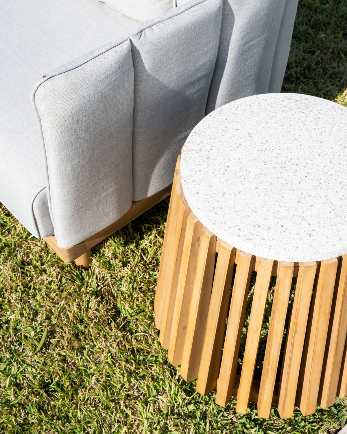 Hyam Round Lamp Table