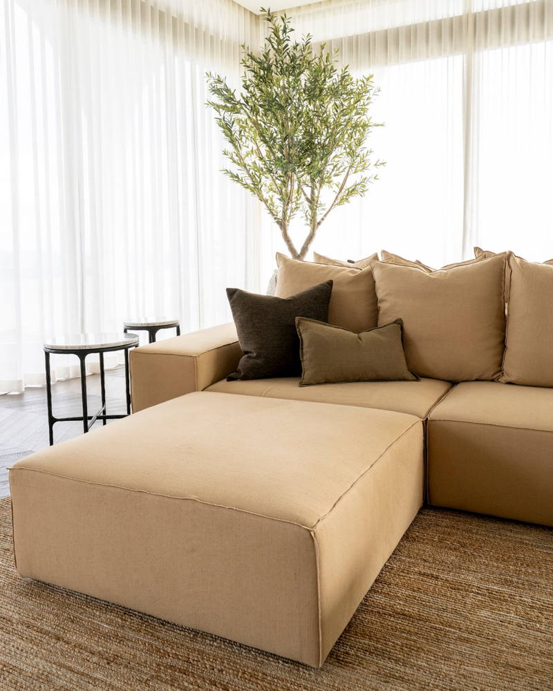 Jakobe LH Lounge Piece Dijon