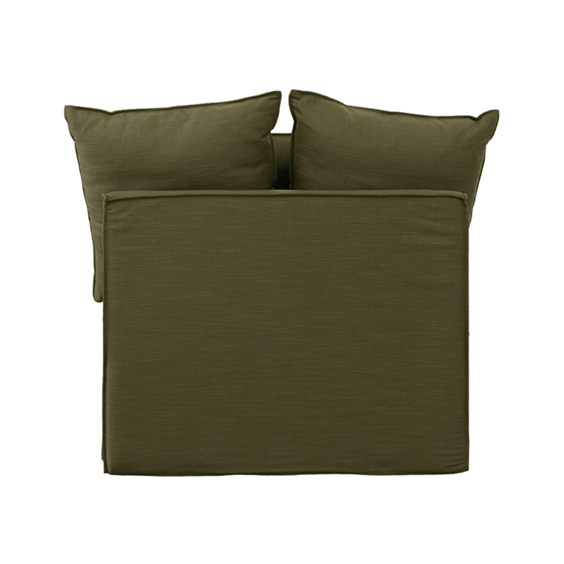 Charlie Armless Modular Piece Green