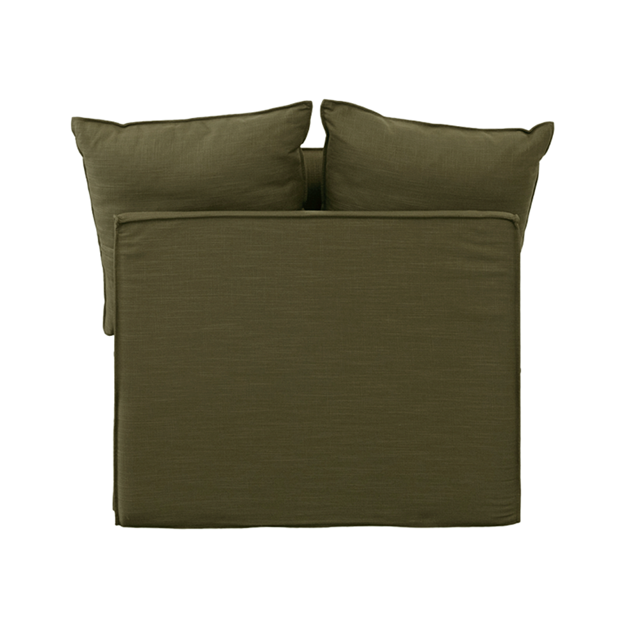 Charlie Armless Modular Piece Green