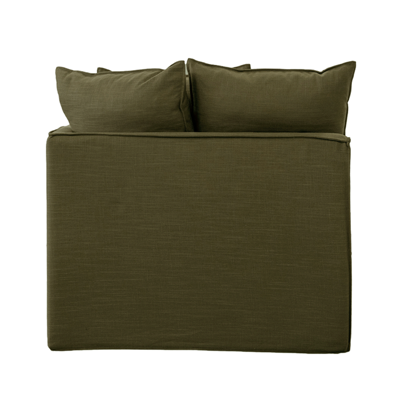 Charlie RH Modular Lounge Piece Green