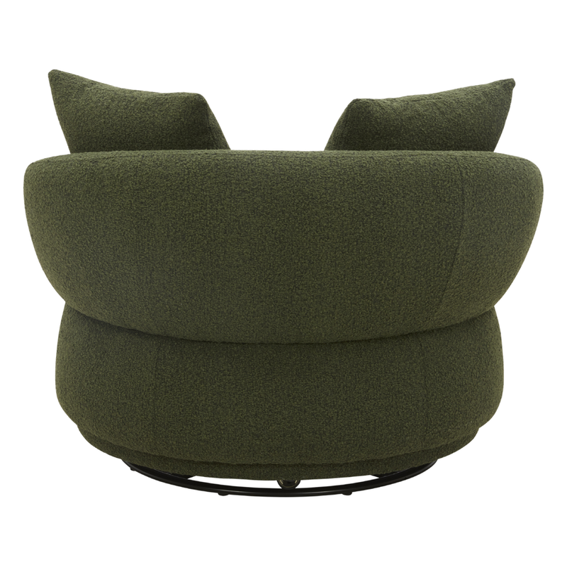Kendall Swivel Lounge Chair Green