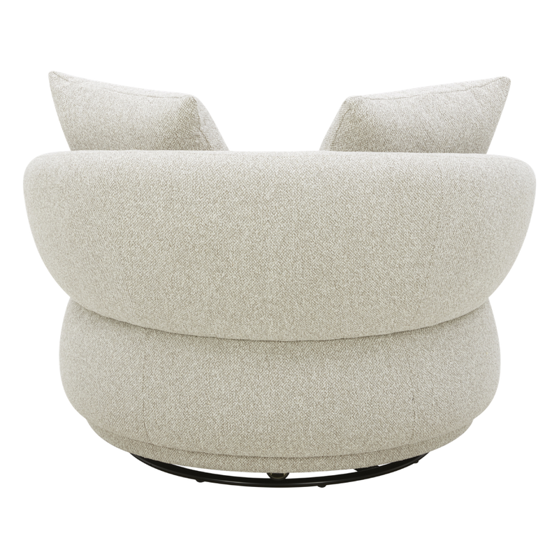 Kendall Swivel Lounge Chair Natural