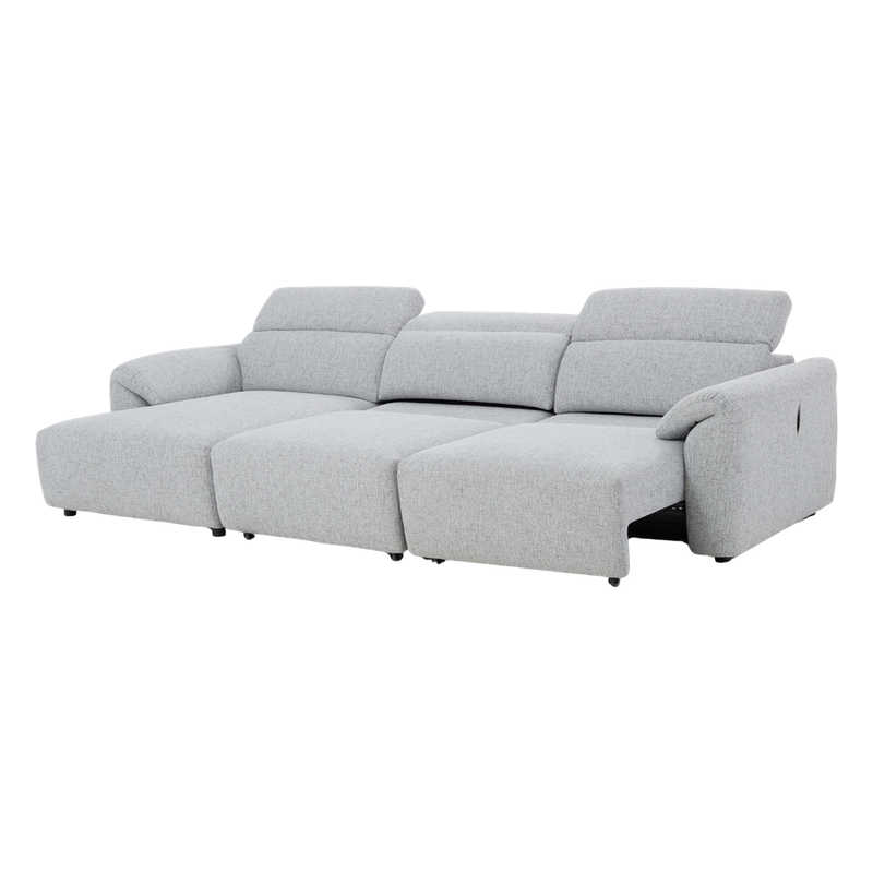Melville Left Hand Sofa Bed Electric Chaise 3 Seater