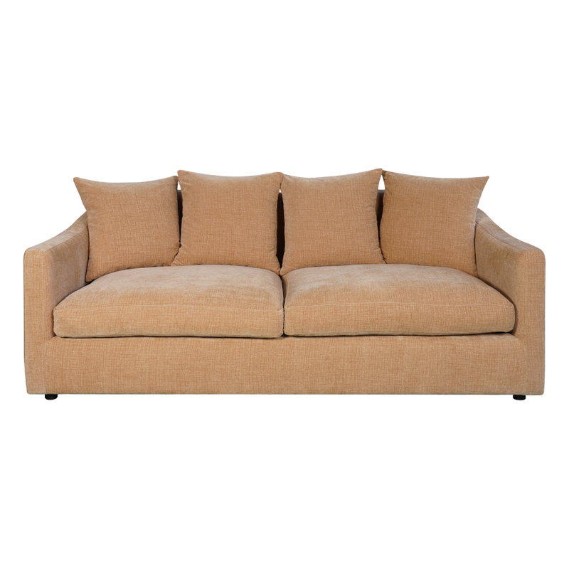 Norfolk 3 Seater Fabric Sofa Taffy