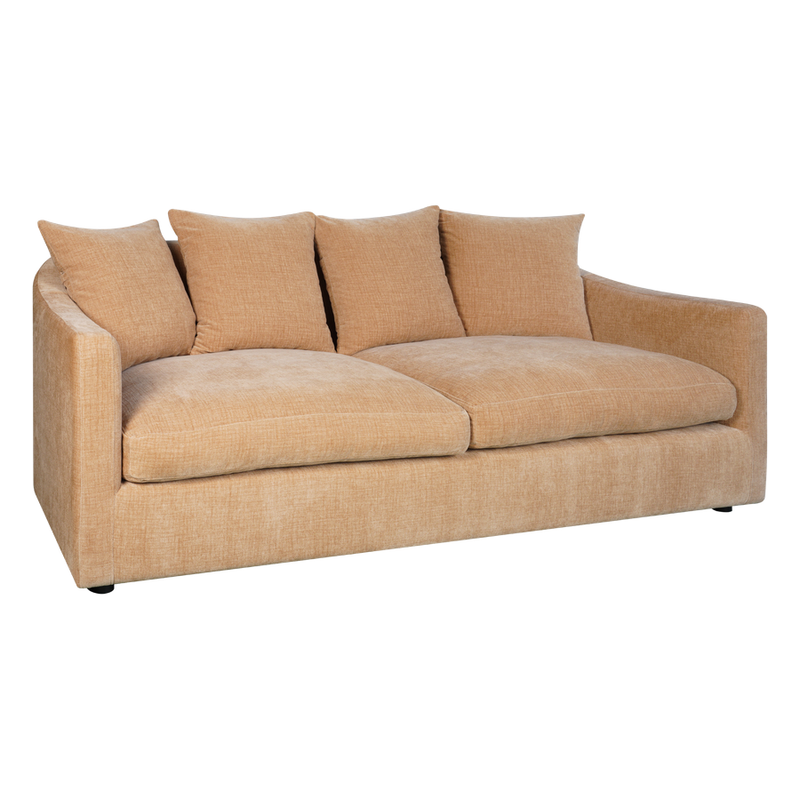 Norfolk 3 Seater Fabric Sofa Taffy