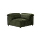 Rovella Corner Modular Lounge Piece Moss Green