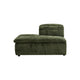 Rovella LH Chaise Modular Lounge Piece Moss Green