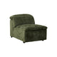 Rovella Armless Modular Lounge Piece Moss Green
