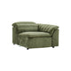 Rovella RH Arm Recliner Modular Piece Moss Green