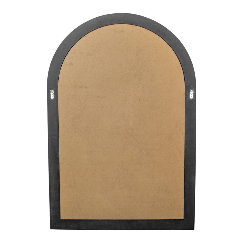 Leah Arch Mirror Black 80x120cm