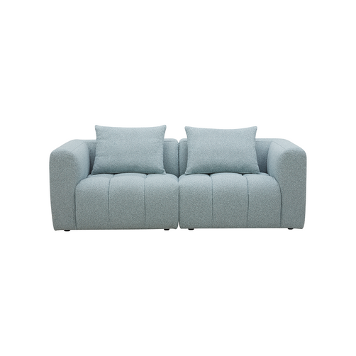 Palmview 2 Seat Modular Lounge Light Blue