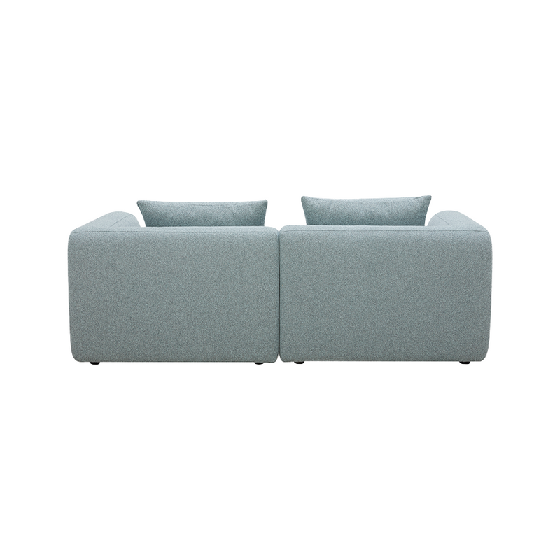 Palmview 2 Seat Modular Lounge Light Blue