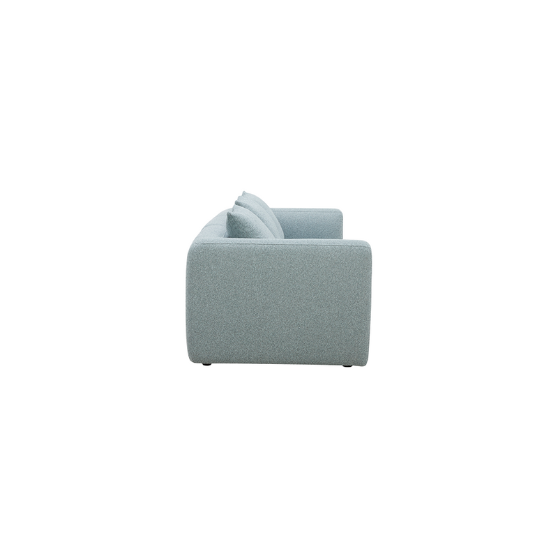 Palmview 3 Seat Modular Lounge Light Blue