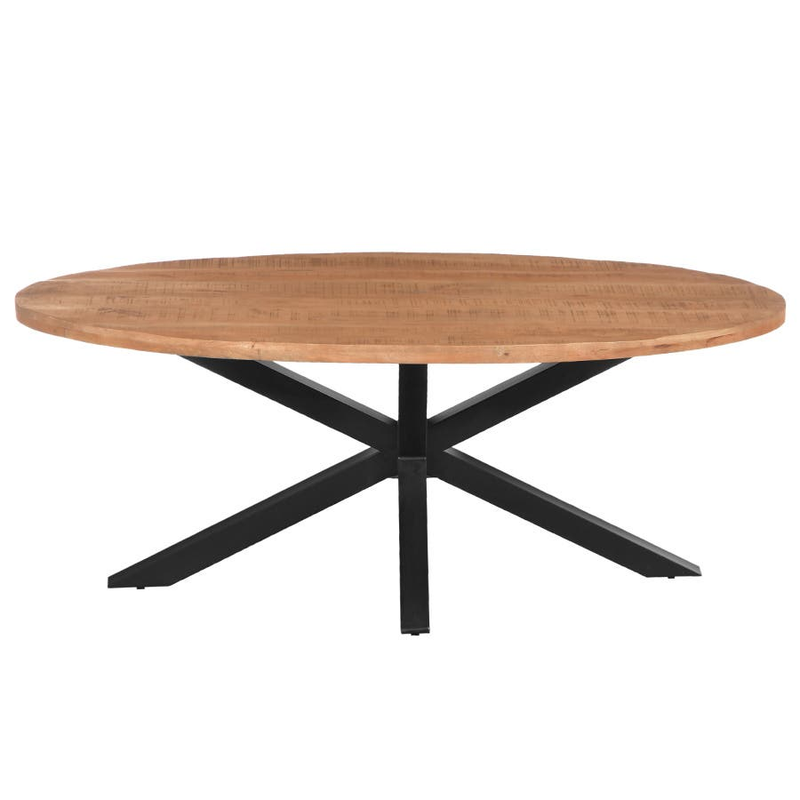 Anderson X Leg Oval Table 2.3m