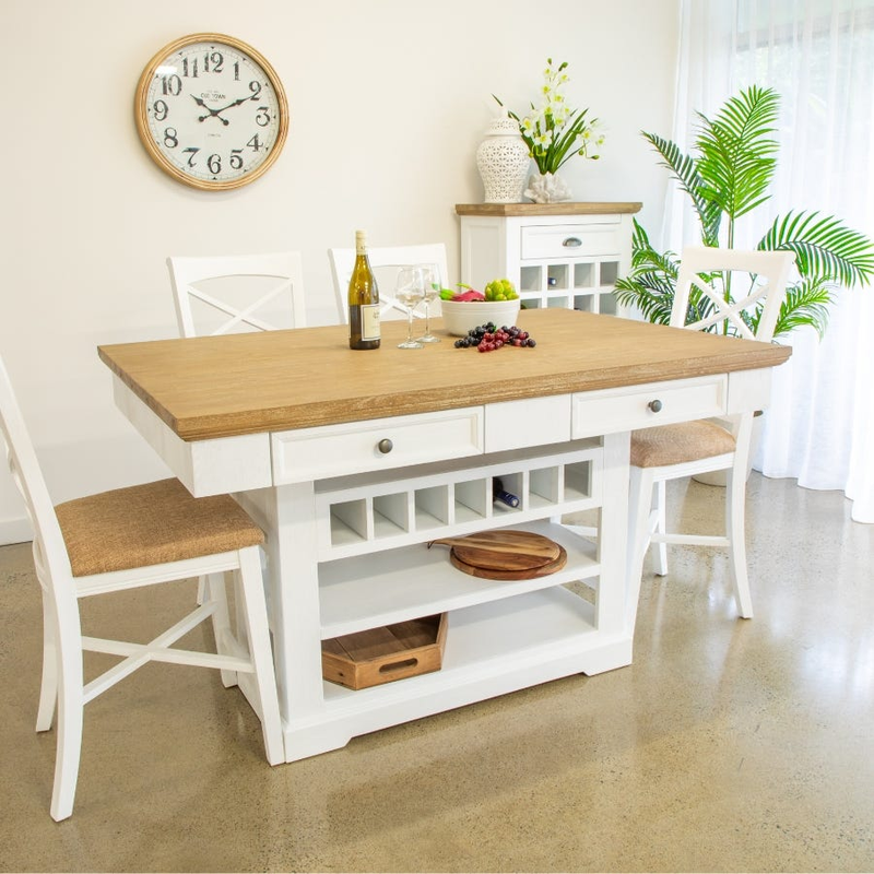 Clementine Island Bench Two Toned