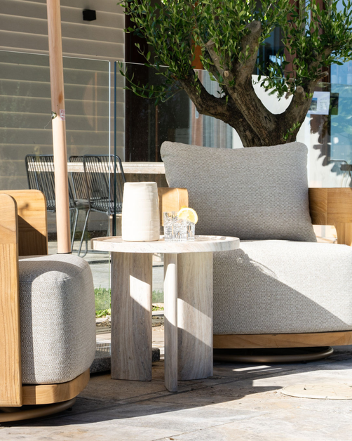 Talo Round Outdoor Side Table 50cm