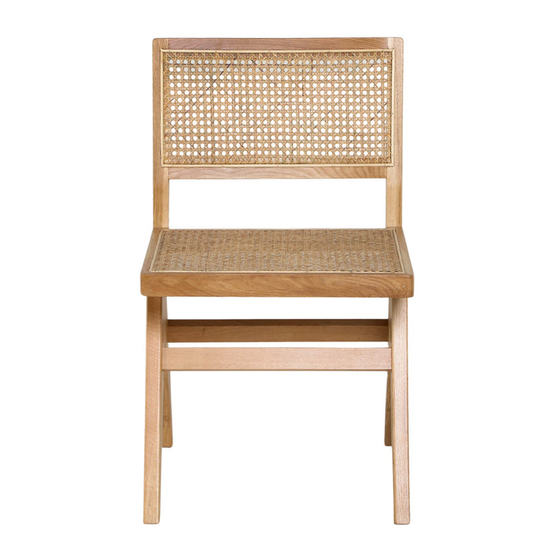 Antoine Oak Rattan Dining Chair